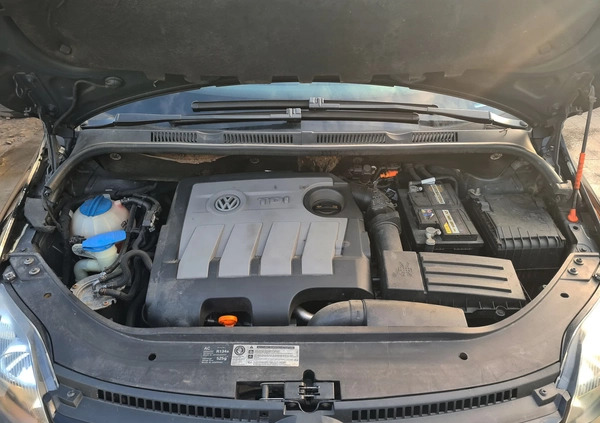 Volkswagen Golf Plus cena 22499 przebieg: 191312, rok produkcji 2010 z Andrychów małe 596
